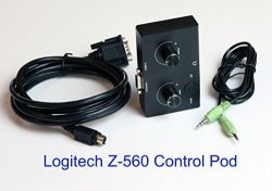 Summitlink Logitech Z-560 Computer Speaker Replacement Control Pod Wired Remote