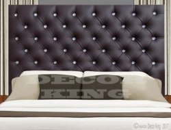 Cassi Diamond Pleated Headboard - Starting Price Single order All Sizes Here