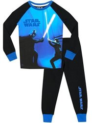 Star Wars Boys Glow In The Dark Pajamas Size 14