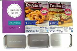 Easy Bake Pizza Pretzel Mix Bundle Cookbook 3 Baking Pans Ultimate Easy Bake OVEN-6 Items
