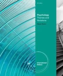 Psychology - Themes & Variations paperback International Ed Of 9th Revised Ed