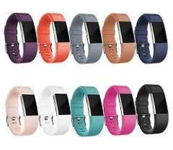 Fitbit Charge 2 Hr Bands Fitness Accessory Wrist Band S 5.5" - 6.7" Wrist
