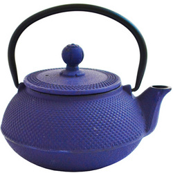 Eetrite 600ml Cast Iron Teapot in Blue