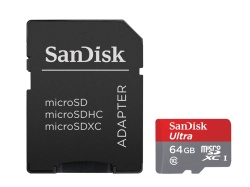 Sandisk Micro SDHC 64GB Ultra Android Memory Card