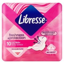 Libresse Ultra Pads Normal Wing 10EA