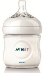 Avent 125ml Natural Feeding Newborn Bottle Single Pack