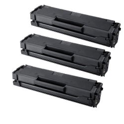 3-PACK Cartridge Black Compatible With MLT-D101S Toner Reman Printer For Samsung SCX-3450FW MLT-D101S