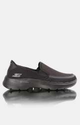 Skechers Mens Go Walk 6 Sneakers - Black - Black UK 11
