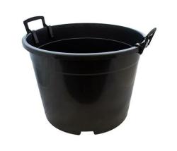GrowGuru Round Black 65L Pot