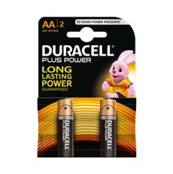 Duracell Plus Power AA 2 Pack Batteries