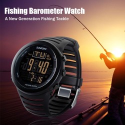 Sunroad Digital Fishing Watch Barometer Altimeter Thermometer Weather Forecast Multifunctional Watch