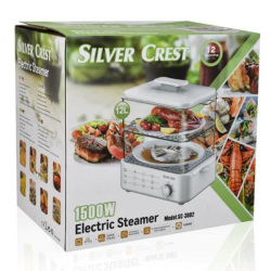 Silver Crest 12 L Food Steamer 1500W
