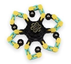 Transformable Gyro - Diy Fidget Toy For Children And Adults - Yellow