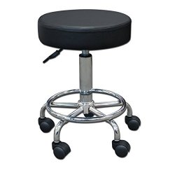 hydraulic rolling stool