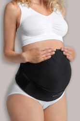 Carriwell Seamless Adjustable Overbelly Support Belt - Large extra Large Black