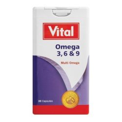 Vital Omega 3 6 And 9 Capsules 30EA