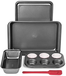 OISII Bakeware Set, Heat-Resistant Oval Ceramic Baking Dish Set Cooking Pans Handle with Lid,Floral（44oz 