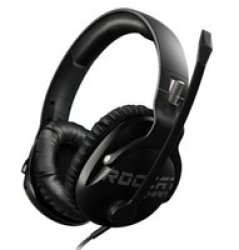 ROCCAT Khan Pro Over-ear Gaming Headphones Black