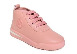 Soviet Kids County Hi Cut Pu Lace Up Sneaker - Dusty Pink ivory