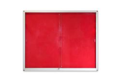 Parrot Display Case Pinning Board 1500 1200MM Red