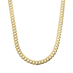 9CT Gold Flat Curb Chain Prices | Shop Deals Online | PriceCheck