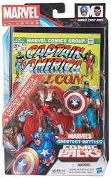 Captain America & Falcon - Comic Book Action Figure 2-PACK By Hasbro