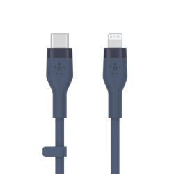Belkin Boostcharge Flex Usb-c Cable With Lightning Connector Blue CAA009BT1MBL