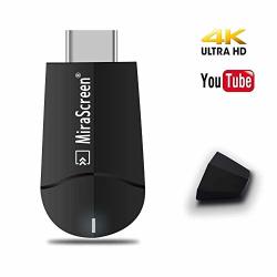 Mirascreen Wireless Display Adapter Smartsee Wifi HDMI Converter Dual Core H.265 HEVC Decode HD Tv Stick Support 4K Miracast Airplay Dlna No Need Modes Switching