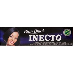 Inecto Permanent Hair Colour Creme Blue Black 50ML