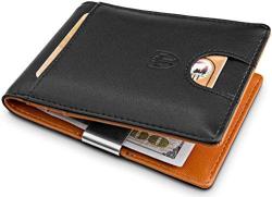 TRAVANDO Money Clip Wallet Sydney" Rfid Blocking Wallet - 4 Card Pockets - MINI Credit Card Holder