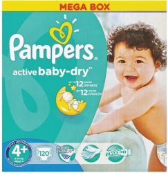 pampers mega box size 1