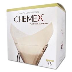 Chemex Bonded Paper Filters - 6-10 Cup: Pre-folded Squares