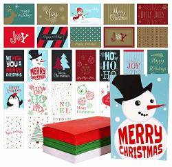 Red Robin Greetings Christmas Cards Bulk Box Set With Red Green & White Envelopes Blank Inside 108 Christmas Cards Modern Traditional Great Variety Of Holiday Cards