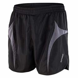 SUNDAY ROSE Mens Running Shorts Quick Dry Gym Workout Shorts with Mesh Liner
