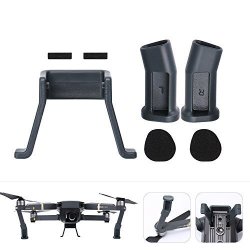 Botee Dji Mavic Pro Landing Gear Height Extender Kit Riser Set Stabilizers Legs Holder With Protection Pad Camera Accessories Grey