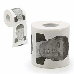 Beautymei Donald Trump Toilet Paper Roll Political Humour Funny Novelty Gag Gift Prank Joke 170 Sheet Per Roll H02