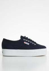 Superga 2790A Cotw Classic Canvas Full Wedge - F43 Navy White