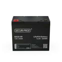 SECURI-PROD Lithium LIFEPO4 Battery 12.8V 50AH