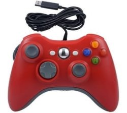 Xbox 360 USB Wired Computer Controller Red