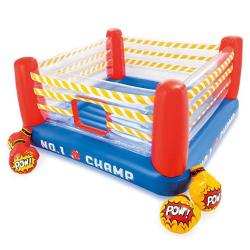 Intex Jump-o-lene Boxing Ring Inflatable Bouncer 89 X 89 X 43.5 For Ages 5-7