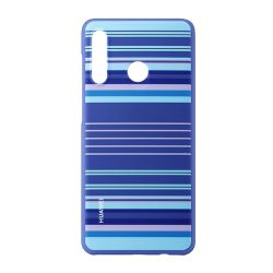 Huawei P30 Lite PC Case Striped - Blue