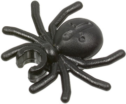 Parts Spider With Round Abdomen And Clip 30238 - Black