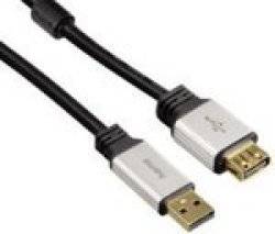 Hama USB 2.0 Micro Cable Double Shielded Black 1.8M