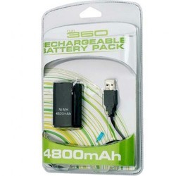 Xbox 360 Compatible Rechargeable Battery 4800mah