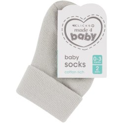 Made 4 Baby 2 Pack Socks Cub Friends 0-3M