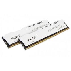 HyperX Kingston Fury 32GB 16GB X 2 Kit DDR4-2933 CL17 1.2V - 288PIN Memory Module White Heatsink