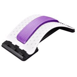 Best Multi-level Lower Back Stretcher Machine For Back Neck Shoulder Pain Relief & Posture Correctionwhite-and-violetwhite-and-violet