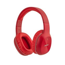 Edifier W800BT Bluetooth Headphones - Over-the-ear Wireless Headphone 35 Hours Playback Lightweight Fast Charging - Red