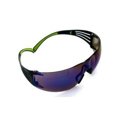 3M SecureFit 400 Series Safety Glasses in Blue Mirror