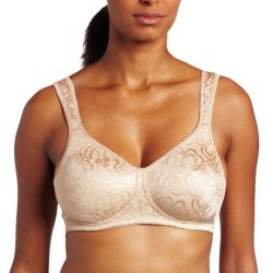 Playtex Womens 18 Hour Ultimate Lift And Support Wire Free Bra Nude 44G